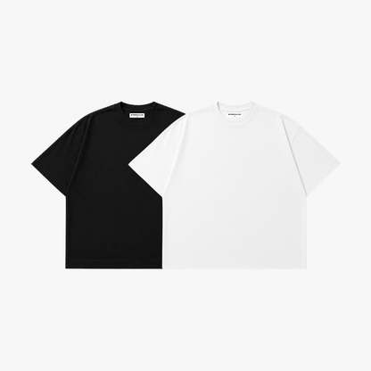 Pack essencial 2 camisetas - Tee BOXY
