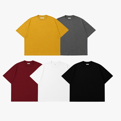Pack essencial 2 camisetas - Tee BOXY