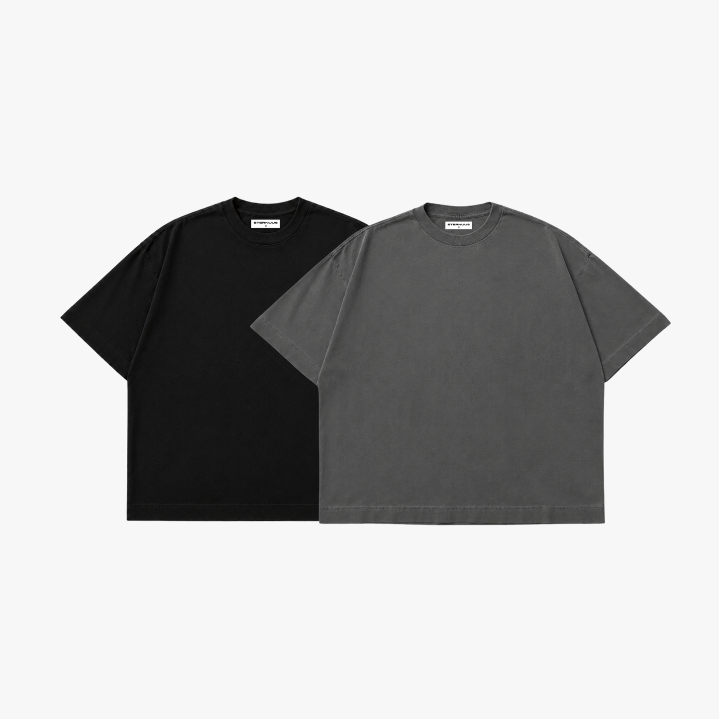 Pack essencial 2 camisetas - Tee BOXY