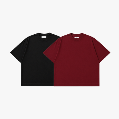 Pack essencial 2 camisetas - Tee BOXY