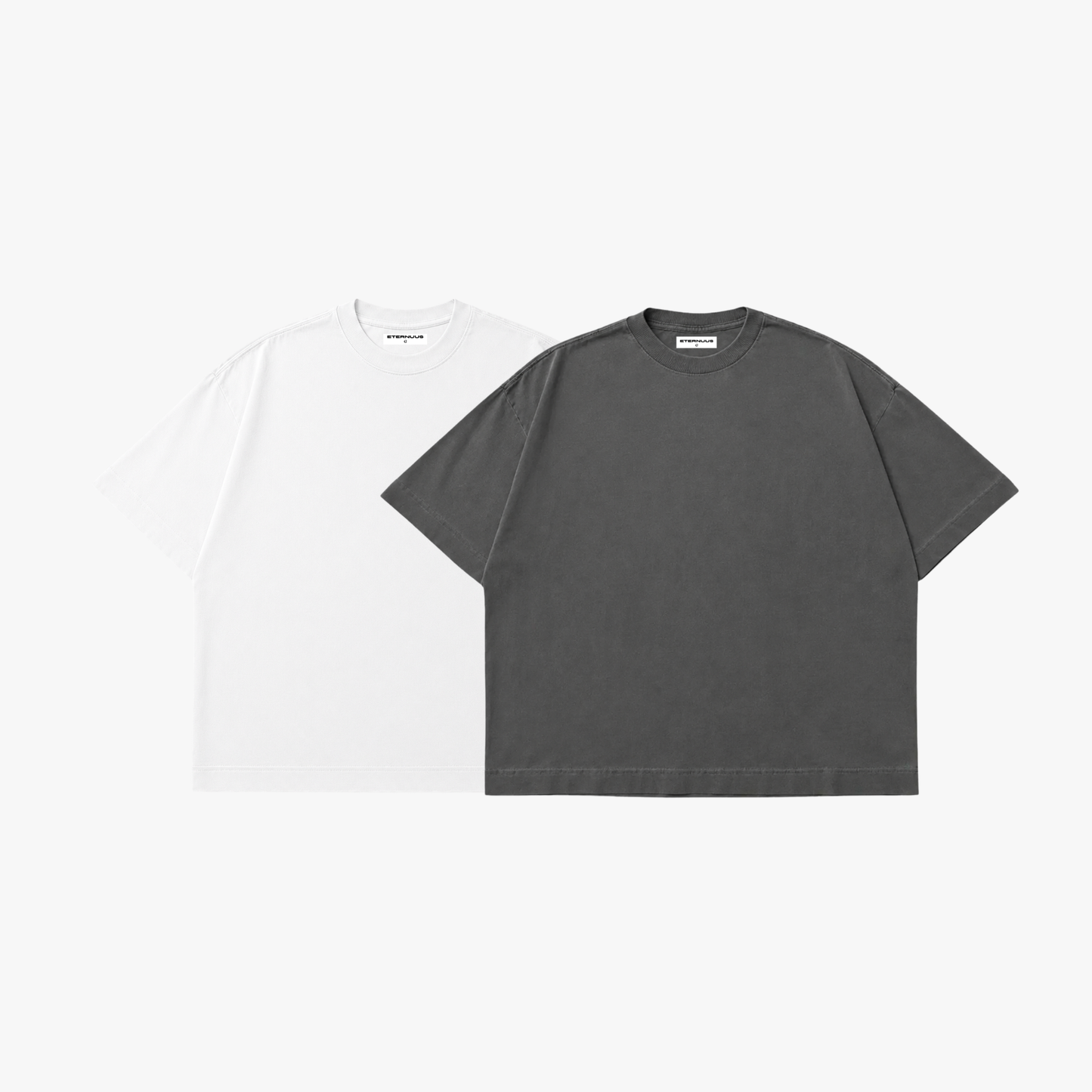 Pack essencial 2 camisetas - Tee BOXY