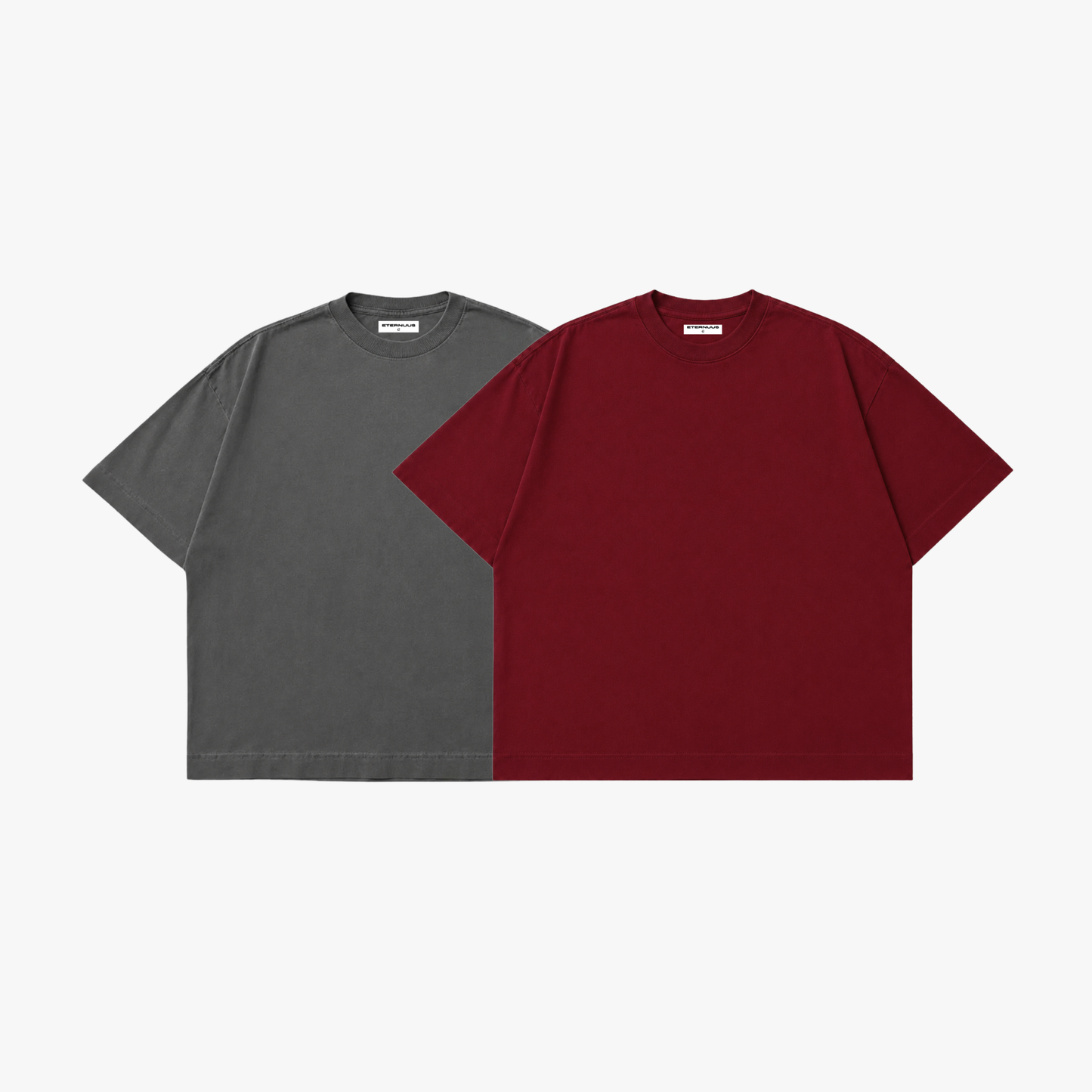Pack essencial 2 camisetas - Tee BOXY
