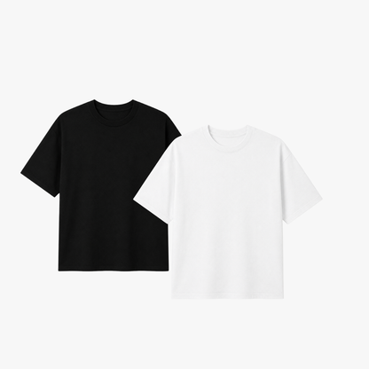 Pack essencial 2 camisetas - Tee BOXY